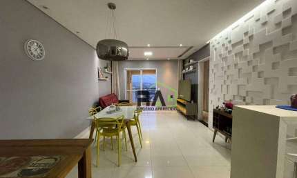 Apartamento com 3 dormitórios à venda, 84 m² por R$ 700.000 - Vila América - Santo André/SP