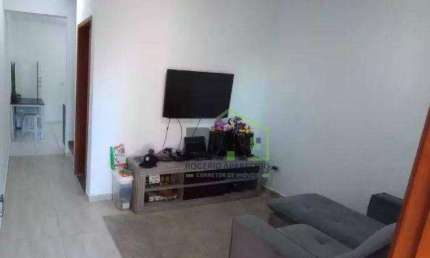 Sobrado com 3 dormitórios à venda, 79 m² por R$ 410.000 - Vila Alzira - Santo André/SP