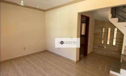 Sobrado com 3 dormitórios para alugar, 103 m² por R$ 5.002,23/mês - Portal das Acácias - Indaiatuba/SP