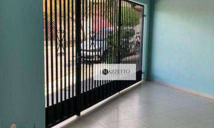 Sobrado com 3 dormitórios para alugar, 110 m² por R$ 3.322,50/mês - Jardim Portal Do Sol - Indaiatuba/SP