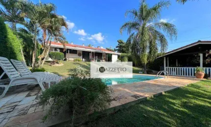 Chácara com 3 dormitórios à venda, 1120 m² por R$ 1.690.000 - Terras de Itaici - Indaiatuba/SP