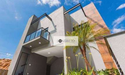 Sobrado com 3 dormitórios à venda, 155 m² por R$ 1.290.000 - Park Gran Reserve - Indaiatuba/SP