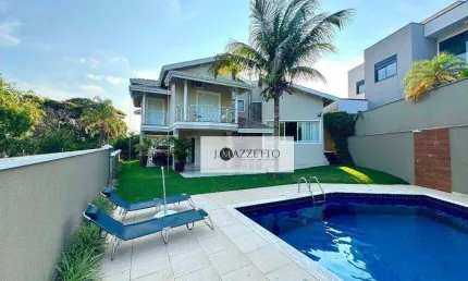 Sobrado com 4 dormitórios à venda, 279 m² por R$ 2.480.000 - Loteamento Ville Coudert - Indaiatuba/SP