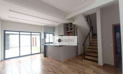 Sobrado com 3 dormitórios à venda, 172 m² por R$ 1.190.000 - Jardim Imperio - Indaiatuba/SP