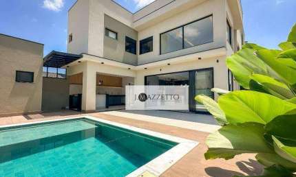 Sobrado com 3 suítes à venda, 271 m² por R$ 3.500.000 - Jardim Villa Romana - Indaiatuba/SP
