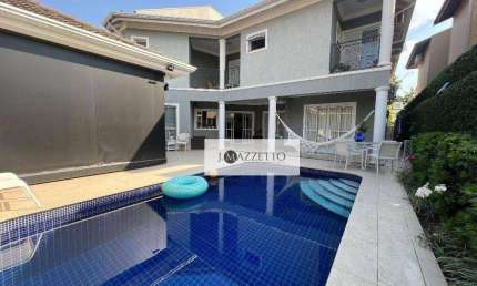 Sobrado com 4 suítes à venda, 440 m² por R$ 3.500.000 - Jardim Residencial Santa Clara - Indaiatuba/SP
