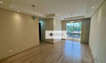 Apartamento com 3 dormitórios para alugar, 85 m² por R$ 3.845,00/mês - Jardim Pau Preto - Indaiatuba/SP