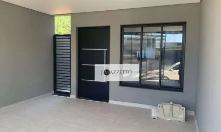 Casa com 3 dormitórios à venda, 126 m² por R$ 775.000,00 - Jardim Regente - Indaiatuba/SP