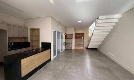 Sobrado com 4 dormitórios, 184 m² - venda por R$ 1.300.000,00 ou aluguel por R$ 8.440,00/mês - Jardim Montreal Residence - Indaiatuba/SP