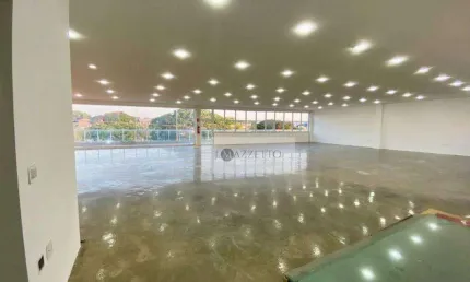Salão para alugar, 376 m² por r$ 10.579,80/mês - jardim do valle ii - indaiatuba/sp