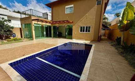 Sobrado com 4 dormitórios para alugar, 306 m² por R$ 16.477,00/mês - Jardim Residencial Santa Clara - Indaiatuba/SP