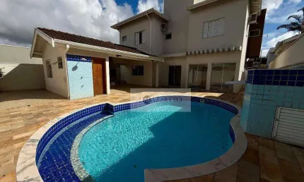 Sobrado com 4 dormitórios para alugar, 343 m² por R$ 13.317/mês - Jardim Residencial Santa Clara - Indaiatuba/SP