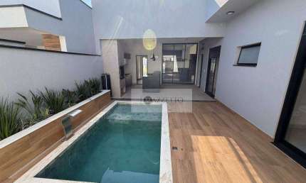 Casa com 3 dormitórios para alugar, 157 m² por R$ 8.633/mês - Jardim Residencial Viena - Indaiatuba/SP