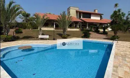 Chácara com 4 dormitórios à venda, 5000 m² por R$ 3.300.000,00 - Recanto das Flores - Indaiatuba/SP