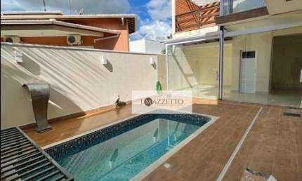 Sobrado com 4 dormitórios, 304 m² - venda por R$ 1.980.000,00 ou aluguel por R$ 11.260,00/mês - Jardim Portal dos Ipês - Indaiatuba/SP