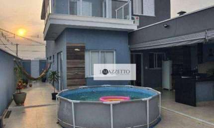 Sobrado com 3 dormitórios à venda, 192 m² por R$ 1.185.000 - Jardins do Império - Indaiatuba/SP