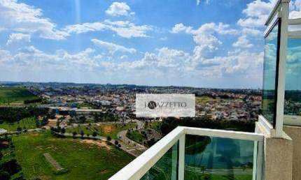 Cobertura com 3 dormitórios para alugar, 174 m² por R$ 11.060,00/mês - Jardim Pompéia - Indaiatuba/SP