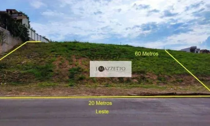 Terreno à venda, 1200 m² por R$ 585.000,00 - Condomínio Quintas da Terracota - Indaiatuba/SP