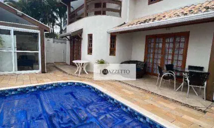 Sobrado com 3 suítes, 231 m² - venda por R$ 1.300.000 ou aluguel por R$ 7.500/mês - Condomínio fechado- Indaiatuba/SP