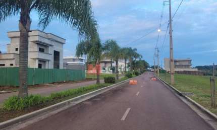 Terreno em condomínio fechado à venda na Rua João Silvio de Lara Machado, 110, Jardim Carvalho, Ponta Grossa
