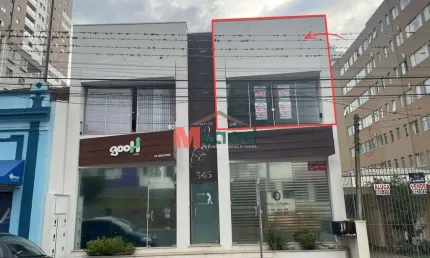 Sala comercial com 2 salas para alugar na Rua Augusto Ribas, 345, Centro, Ponta Grossa