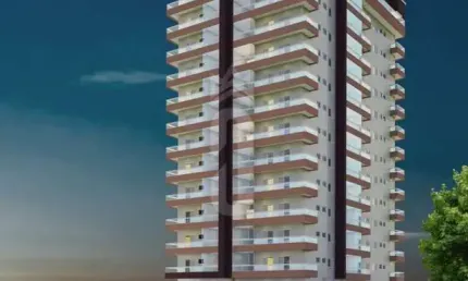 APARTAMENTO 2 DORMITÓRIOS 1 SUÍTE 79M² - BOQUEIRÃO, PRAIA GRANDE/SP