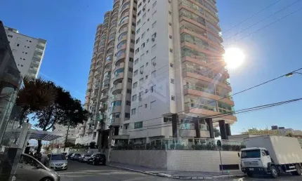 Apartamento à venda 3 quartos Vista mar, Lazer completo na Tupi, Praia Grande-SP