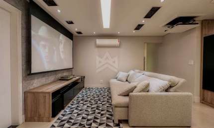 Apartamento 3 Suítes c/ Automação e Vista Mar 154m² em Guilhermina Praia Grande