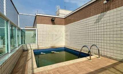 Cobertura Duplex 3 Suítes à venda, Piscina e Gourmet na Guilhermina Praia Grande