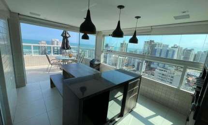 Cobertura Duplex 3 Suítes à venda, Piscina e Gourmet na Guilhermina Praia Grande