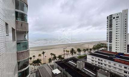 Apartamento Vista Mar à venda com 2 quartos na Aviação Praia Grande-SP, 80 m²