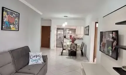 Apartamento Vista Mar à venda com 2 quartos na Aviação Praia Grande-SP, 94 m²