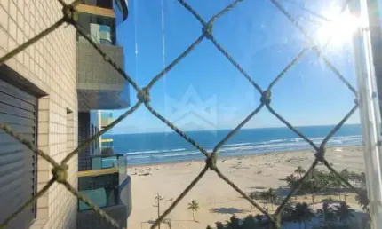 Apartamento Vista Mar à venda 3 quartos na Aviação em Praia Grande-SP, 110,54 m²