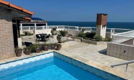Cobertura de 4 Quartos à Venda no Bairro Ocian - Praia Grande/SP | Vista Mar