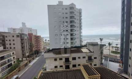 APARTAMENTO VISTA MAR MOBILIADO 2 DORMITÓRIOS 92M² - CAIÇARA, PRAIA GRANDE/SP