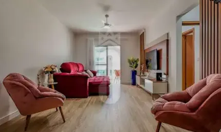 Apartamento à Venda com Vista Mar e Porteira Fechada na Ocian – Praia Grande/SP