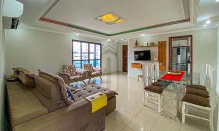 Cobertura em Praia Grande com 3 Quartos 2 SUÍTES 119M² Espaço Gourmet no Caiçara