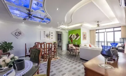 COBERTURA VISTA MAR 3 DORMITÓRIOS 1 SUÍTE 122M² - VILA TUPI, PRAIA GRANDE/SP