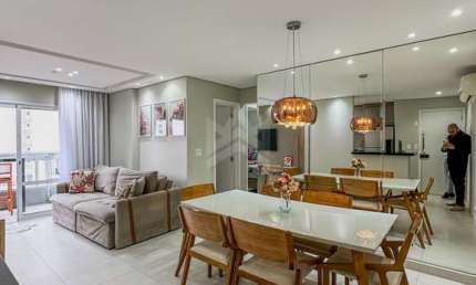 Apartamento em Praia Grande à Venda vista mar 2 Quartos e 2 Vagas Boqueirão
