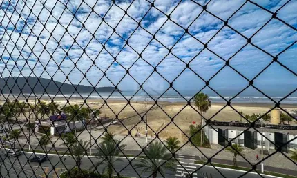 Apartamento 3 quartos frente mar à venda no boqueirão em praia grande-sp