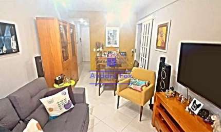 Apartamento, sala, varanda, 1 quarto, 2 banheiros, cozinha, dependências completas, 1 vaga à venda,