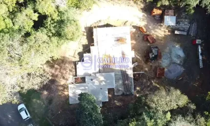 Terreno com casa em construção no condomínio fazenda campo verde | caxambu | jundiaí | são paulo