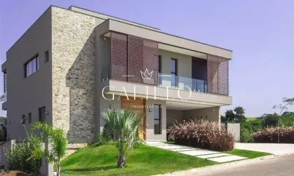 CASA ALTO PADRÃO  A VENDA NO CONDOMINIO SERRAZUL I - ITUPEVA - SP