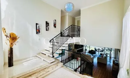 Imperdível: Casa em condomínio à venda em Jundiaí-SP, Loteamento Capital Ville, 3 quartos, 3 suítes, 3 salas, 1 banheiro, 4 vagas, 295m².