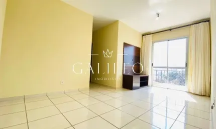 Aluguel | apartamento no residencial alto di felicita - com 50 m² - 02 dormitórios - semi mobiliado - área de lazer - 01 vaga
