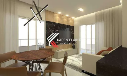 Apartamento à venda com 02 suítes + lavabo + h. box em barreiros, sj