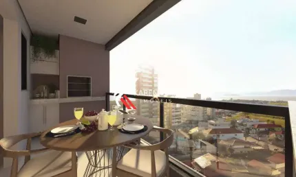 Apartamento em construção à venda com 02 dorm, sendo 01 suíte/ biguaçu