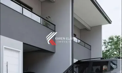 Sobrados à venda com 2 dormitórios, sendo 2 suites em forquilhas, são josé