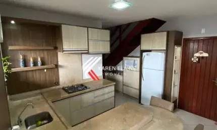 Apartamento duplex à venda com 2 dormitórios sendo 1 suíte/ biguaçu