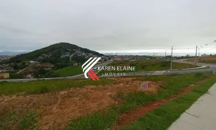 Terreno à venda no loteamento altos do jardim com 400m² - biguaçu.